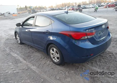 2015 Hyundai Elantra Se из США, поврежденный, VIN 5NPDH4AE7FH566230